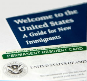Estados Unidos folleto de la inmigración